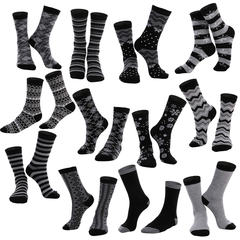 12 Piece Women's Crew Socks