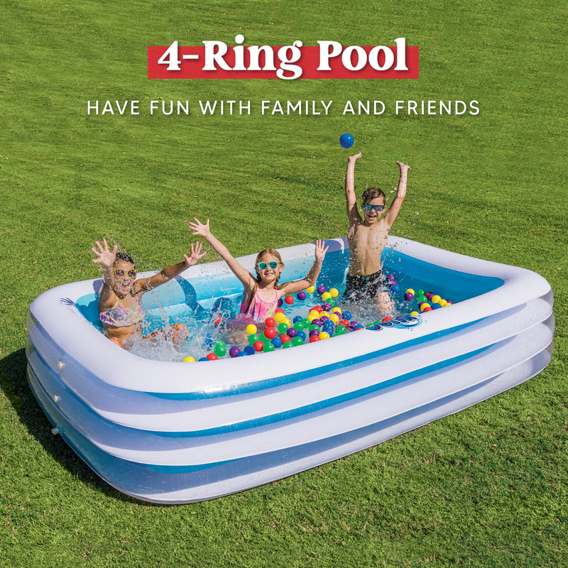 SLOOSH - Inflatable Transparent Swim Center Pool