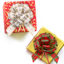 24 Christmas Gift Wrap Ribbon Pull Bows