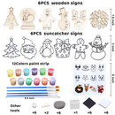 Christmas Theme Craft Kit, 51 pcs