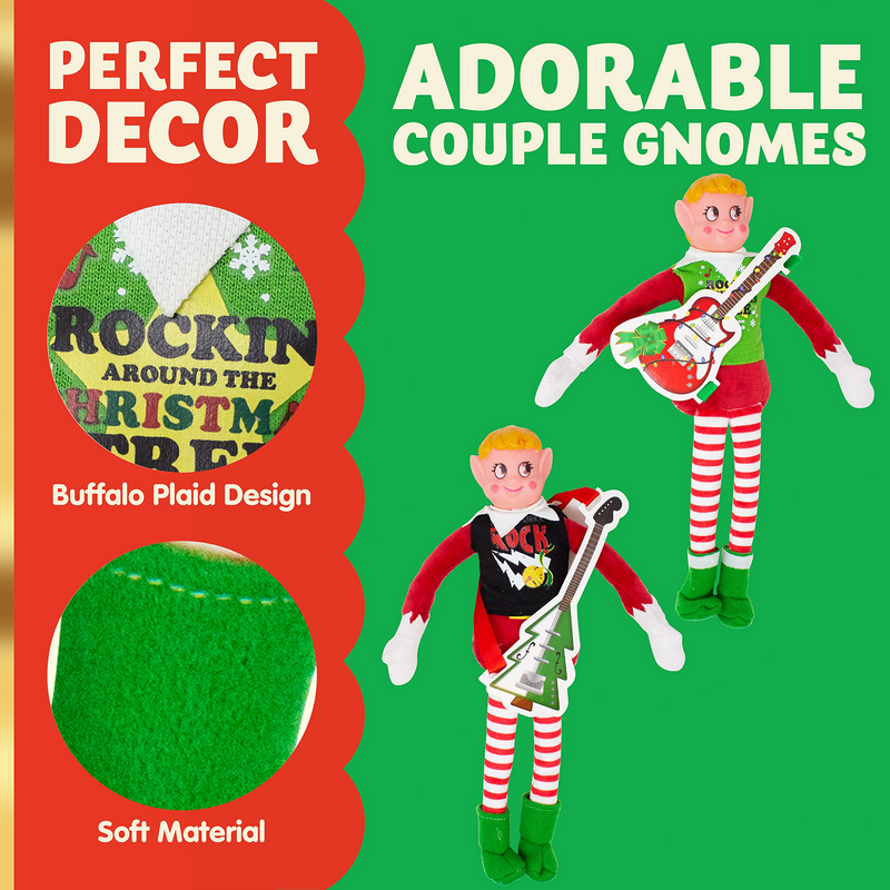 Santa  Rock N Roll Set for Elf Doll Creative version