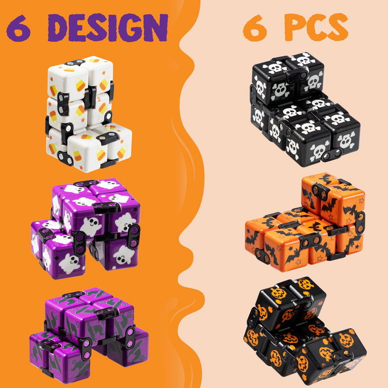 6 Halloween Infinity Cube Toy