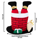 Christmas Santa Chimney Hat