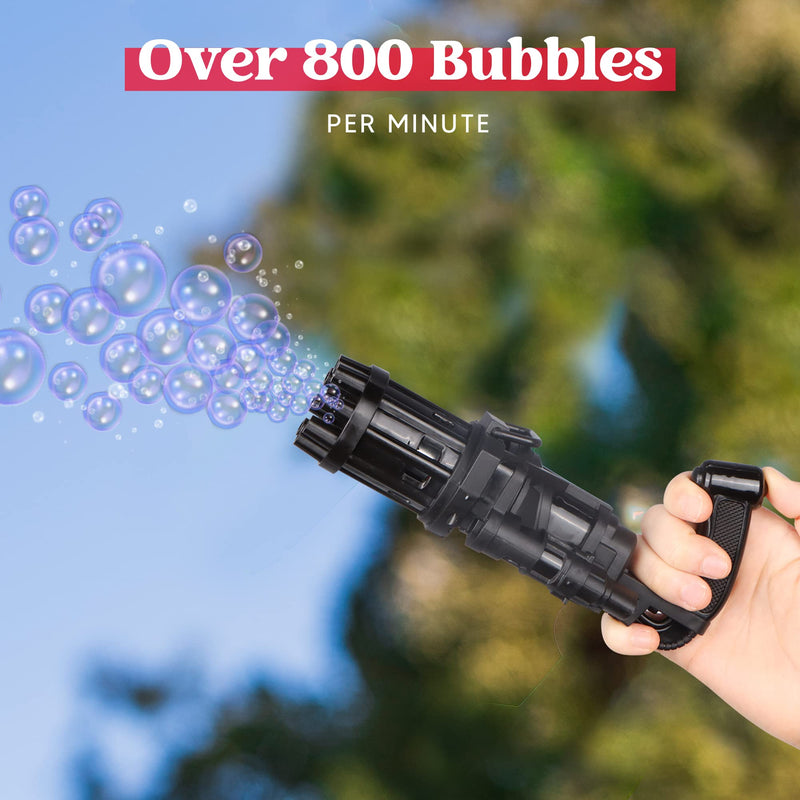 Bubble Gun (Black and Gold), 2 pcs