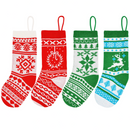 4 Pack 18in Christmas Stockings