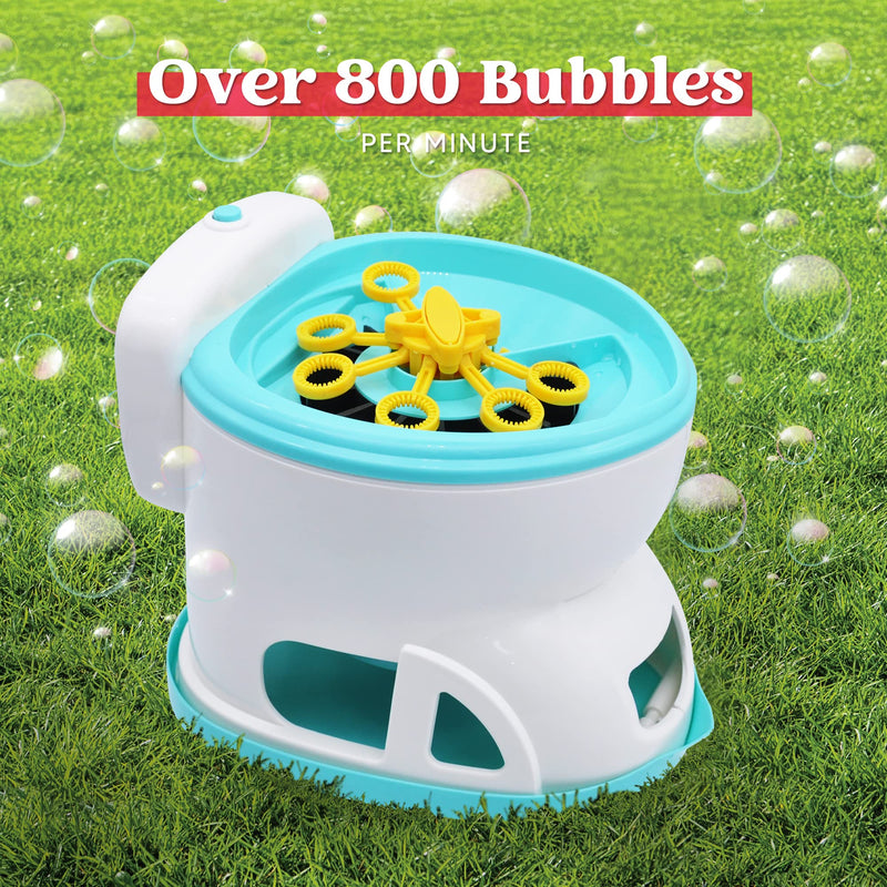 6.75" Bubble Toilet with Bubble Solutions
