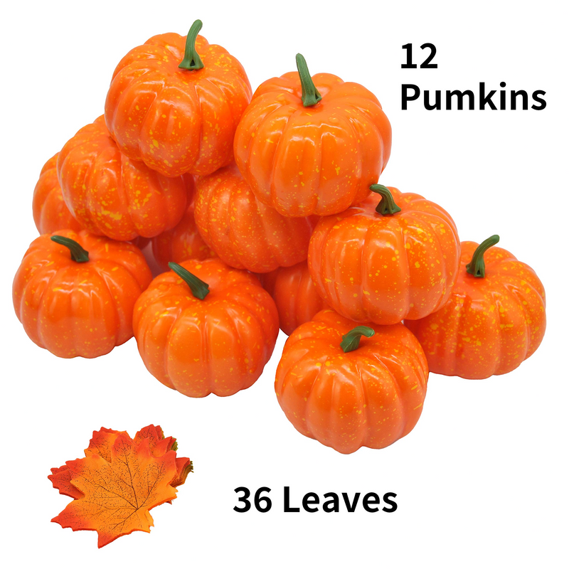Thanksgiving Artificial Pumpkins