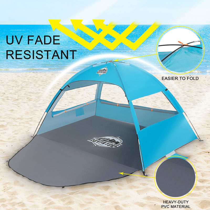 Beach Tent Sun Shelter (Light Blue)