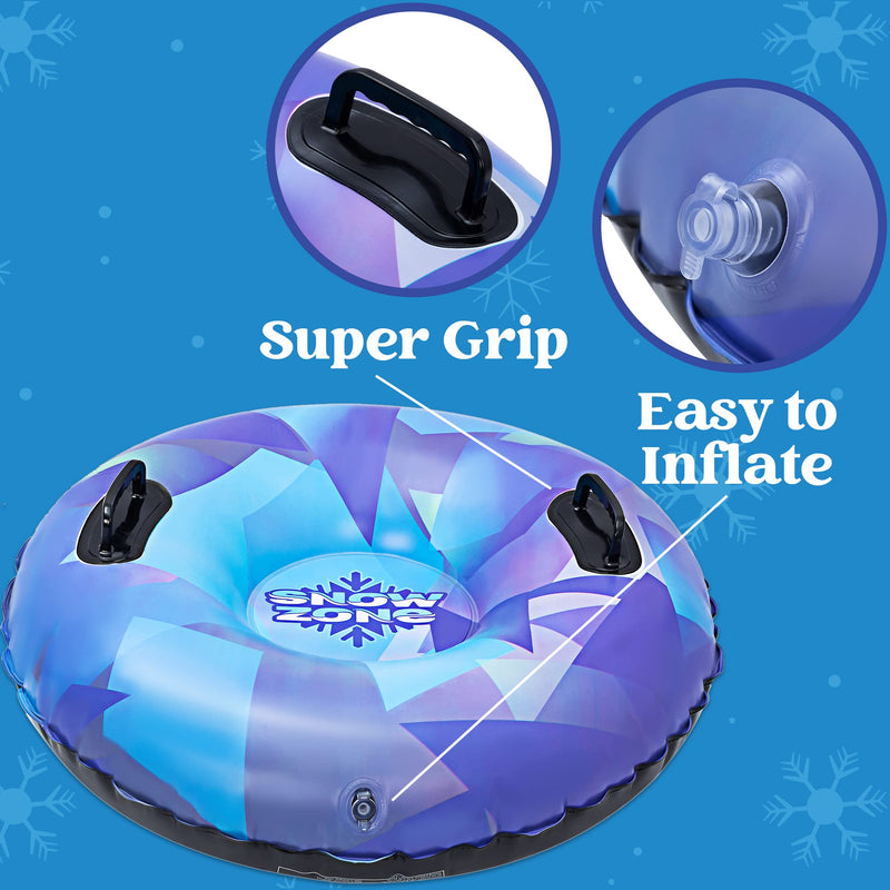 Joyin 34" Snow Tubes Inflatable Snow Sled
