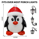 Christmas Penguin Light Cover, 2 Pack