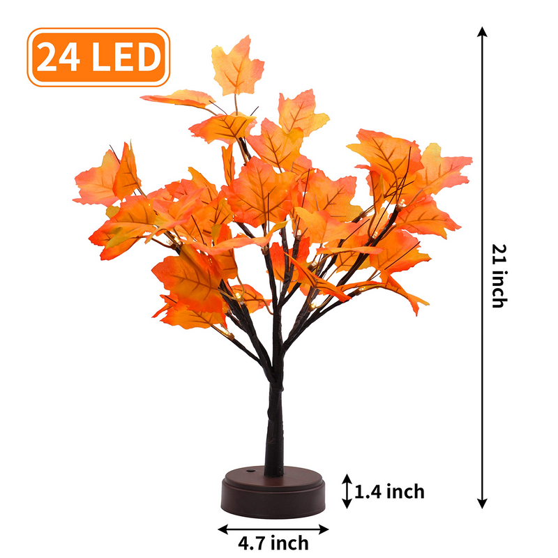 Thanksgiving Artificial Fall Maple Tree