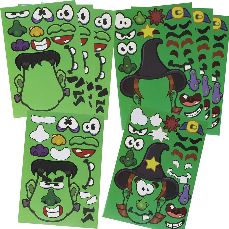 24 Pieces Mix And Match Halloween Decoration Stickers