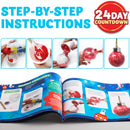 Christmas Advent Calendar Art and Craft Ornament Creation