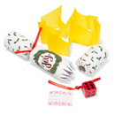 Christmas No Snap Party push bubbles, 10 Pc