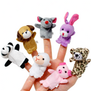 28Pcs Kids Valentines Cards with Animal Finger Puppet Set-Classroom Exchange Gifts