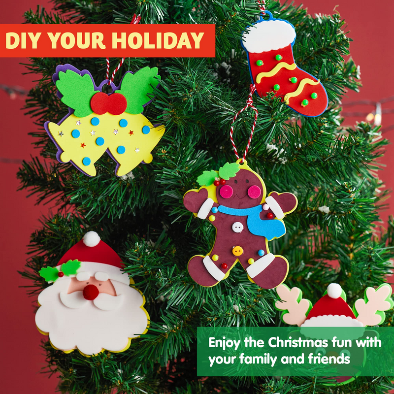 Christmas Ornament Craft - Fun Foam Tree