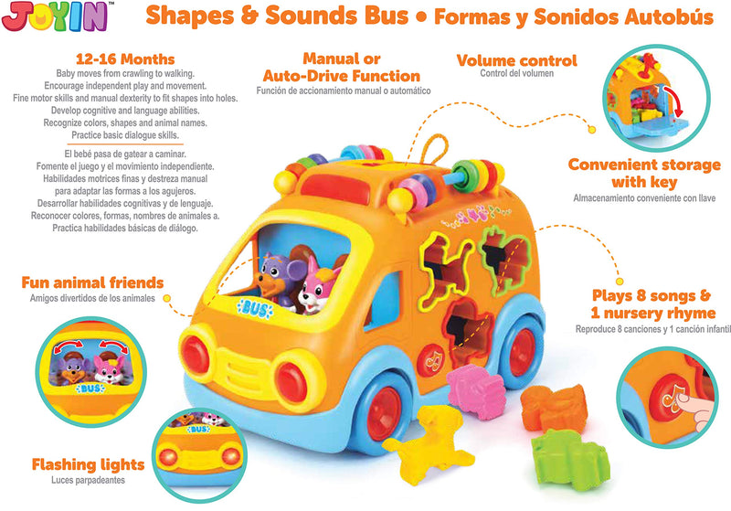 Magical School Bus Shapes And Sounds Toy