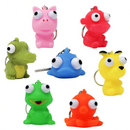 28Pcs Animal Keychains featuring Bulging Eyes with Kids Valentines Cards