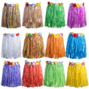 Luau Leis Wrist Bracelets Skirts Set, 48 Pcs