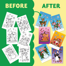 60Pcs Christmas Coloring Book