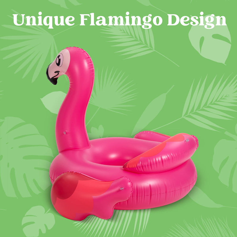 SLOOSH - 45" Inflatable Flamingo Tube