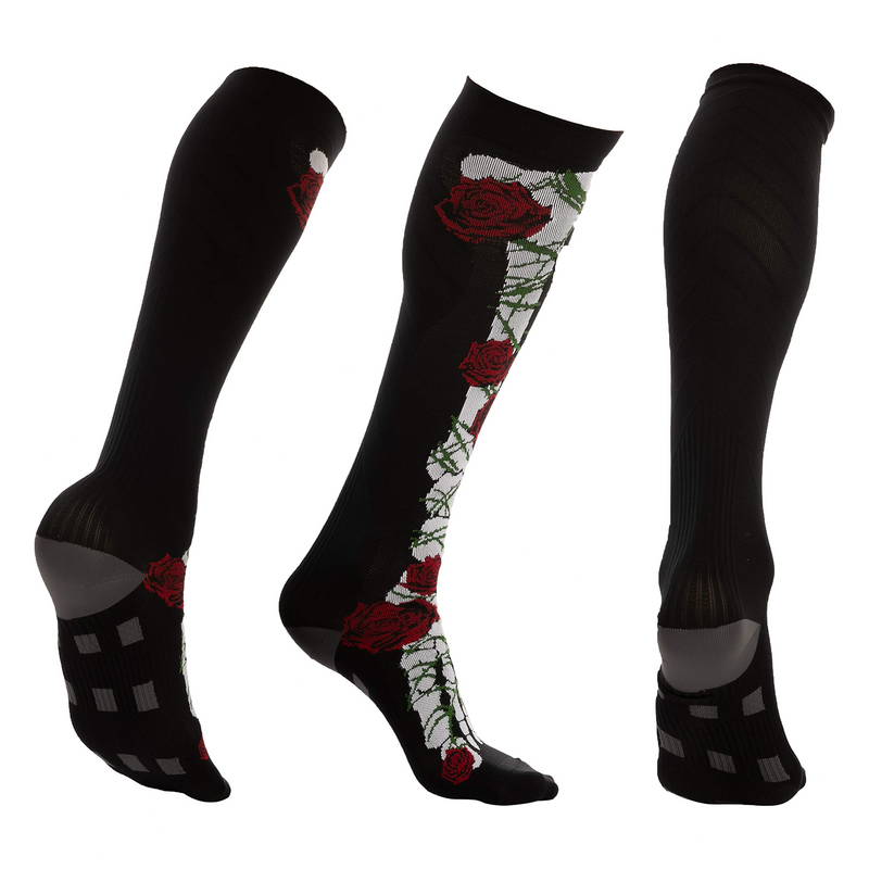 Halloween Compression Socks Skeleton Style, 3 Packs