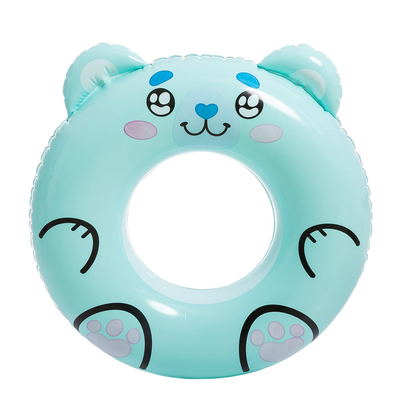 SLOOSH - Inflatable Cute Animal Pool Tubes, 3 Pcs