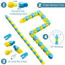 28Pcs Wacky Tracks with Kids Valentines Cards for Classroom Exchange Gifts