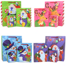 Christmas Bags Set With Wrapping Papers And Tissue Papers, 36 Pcs