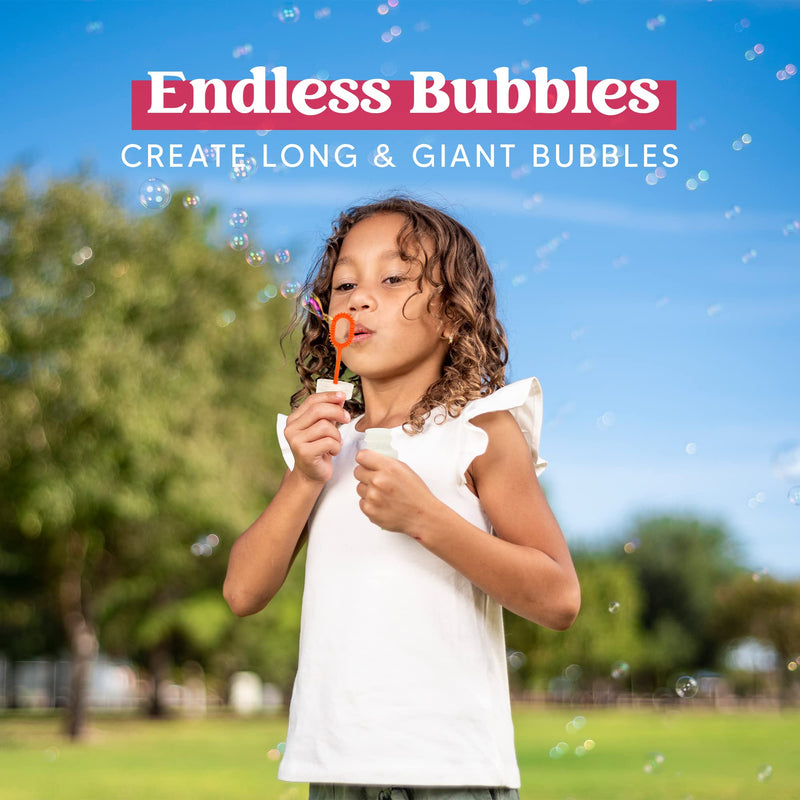 24 Pcs Mini Bubble wands Assortment