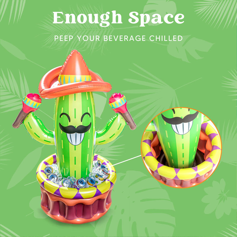 SLOOSH - Sombrero Inflatable Cactus Cooler