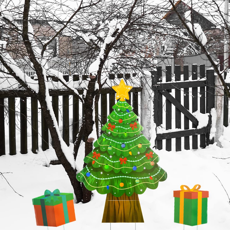 Christmas Tree Yard Sign