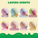 Bath Bombs for Kids with Assorted Animal Toys