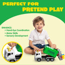 Friction-Powered Recycling Garbage Truck