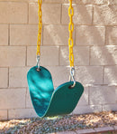 TURFEE - Green Swing Seat with 66in Chain