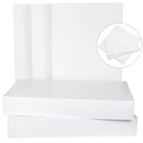 12 Pcs White Cardboard Gift Boxes
