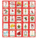 Christmas Bingo (Red), 28 Pcs