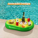 SLOOSH - Inflatable Avocado Drink Holder Floating Tray
