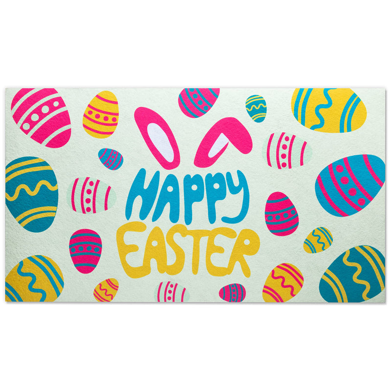 Easter Egg Coir Doormat