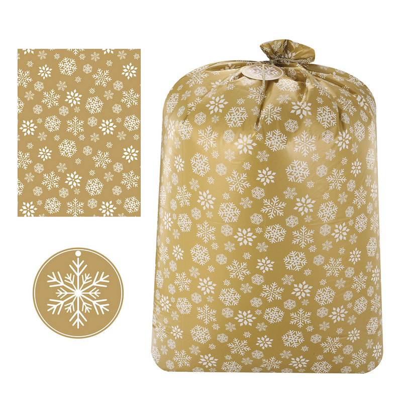 Extra Large Christmas Bags with Gift Tags