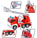 Fire Station Vehicle Toy Set