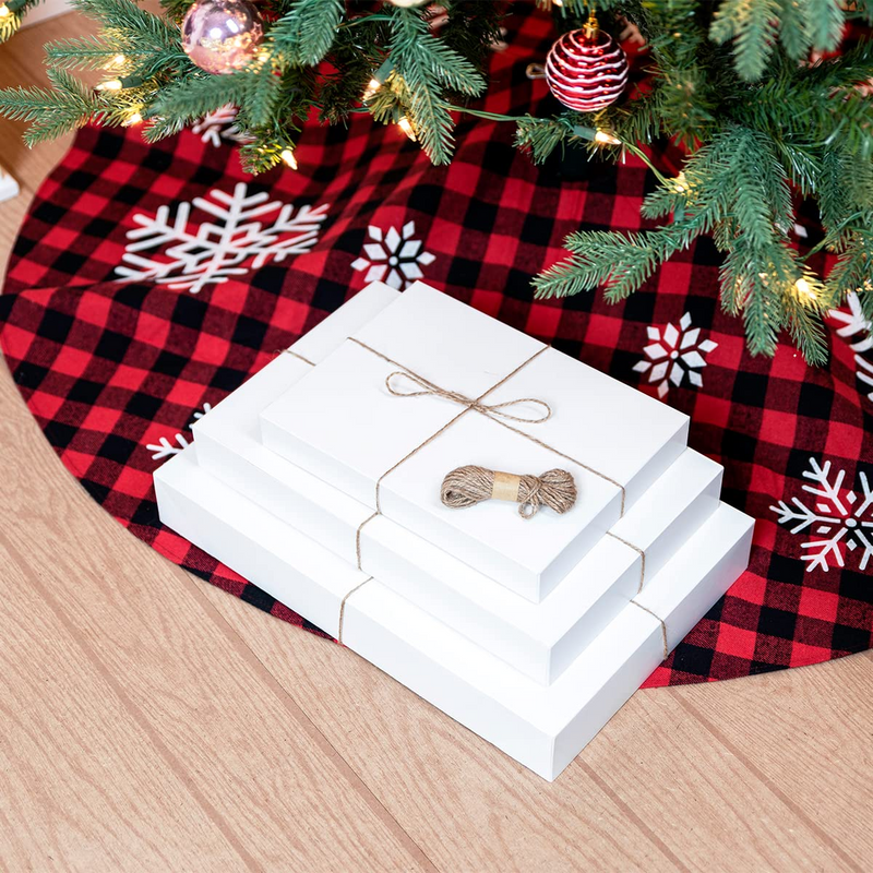3 Mixed-Sized Gift Boxes, 24 Pcs