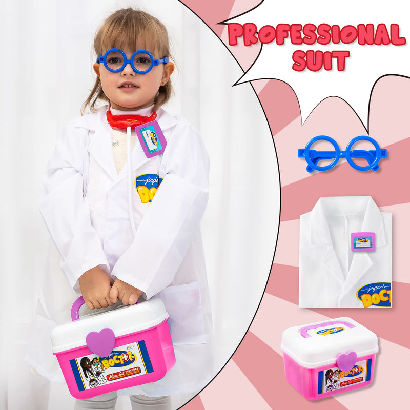 Doctor Kit Pretend-n-Play Toy with Coat - Pink