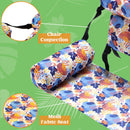 SLOOSH - Flower Pattern Water Floating Chair, 2 Pack