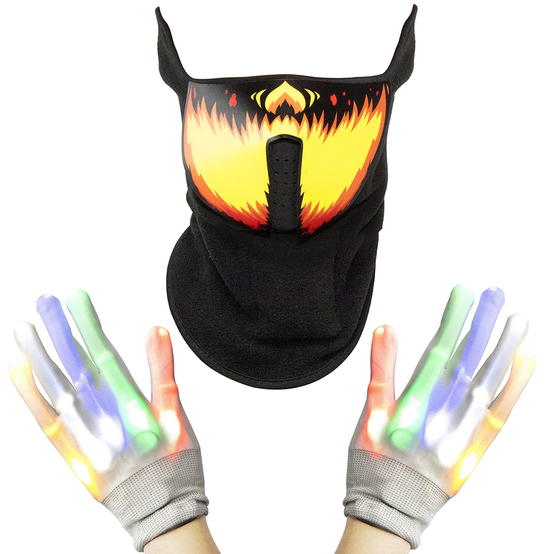 Light-Up Mask with Gloves