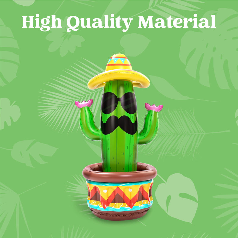 SLOOSH - Inflatable Cactus Cooler With Sombrero