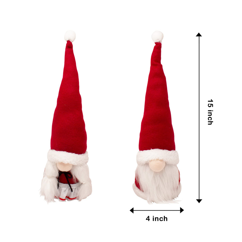 Santa Couple Gnome
