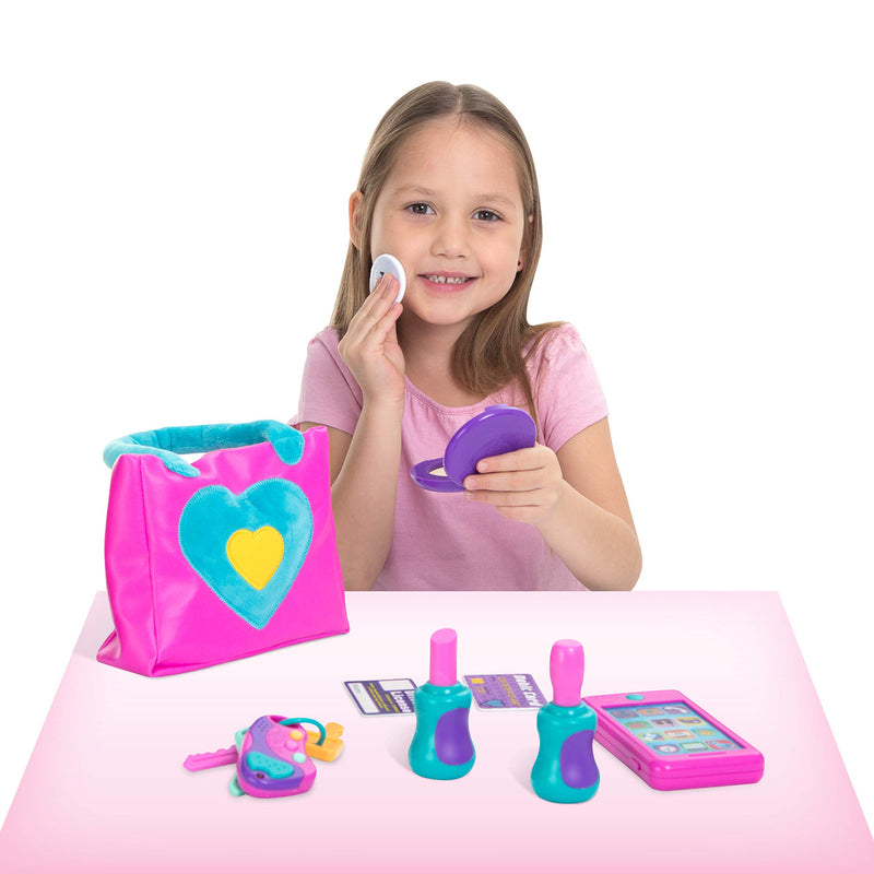 PLAY-ACT Purse Pretend Play Purse Toy Set For Little Girls