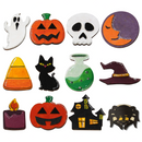 Halloween Wooden Magnet, 12 Pcs