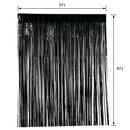 Drink Up Witches Banner and Black Fringe Curtain Decoration, 2 Pcs